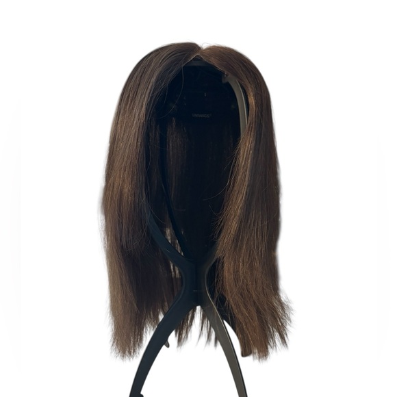 Uniwigs Airy Elegance Lace Top Human Hair Topper With Lace - Picture 13 of 14